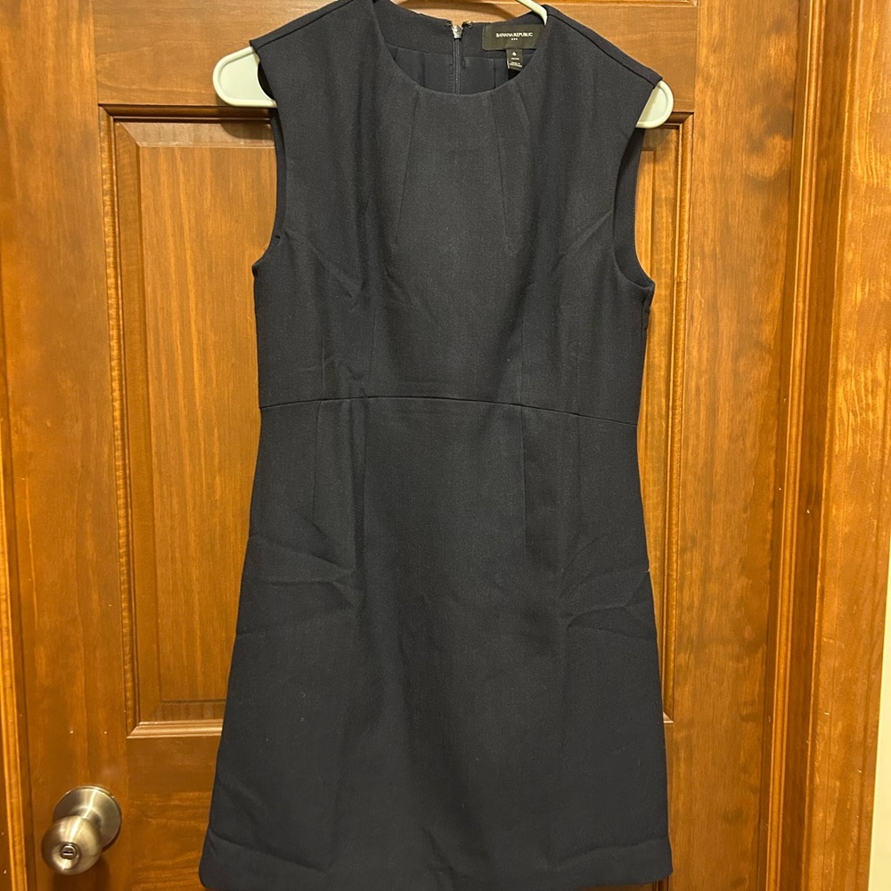 Banana Republic Dark Blue Mini Dress